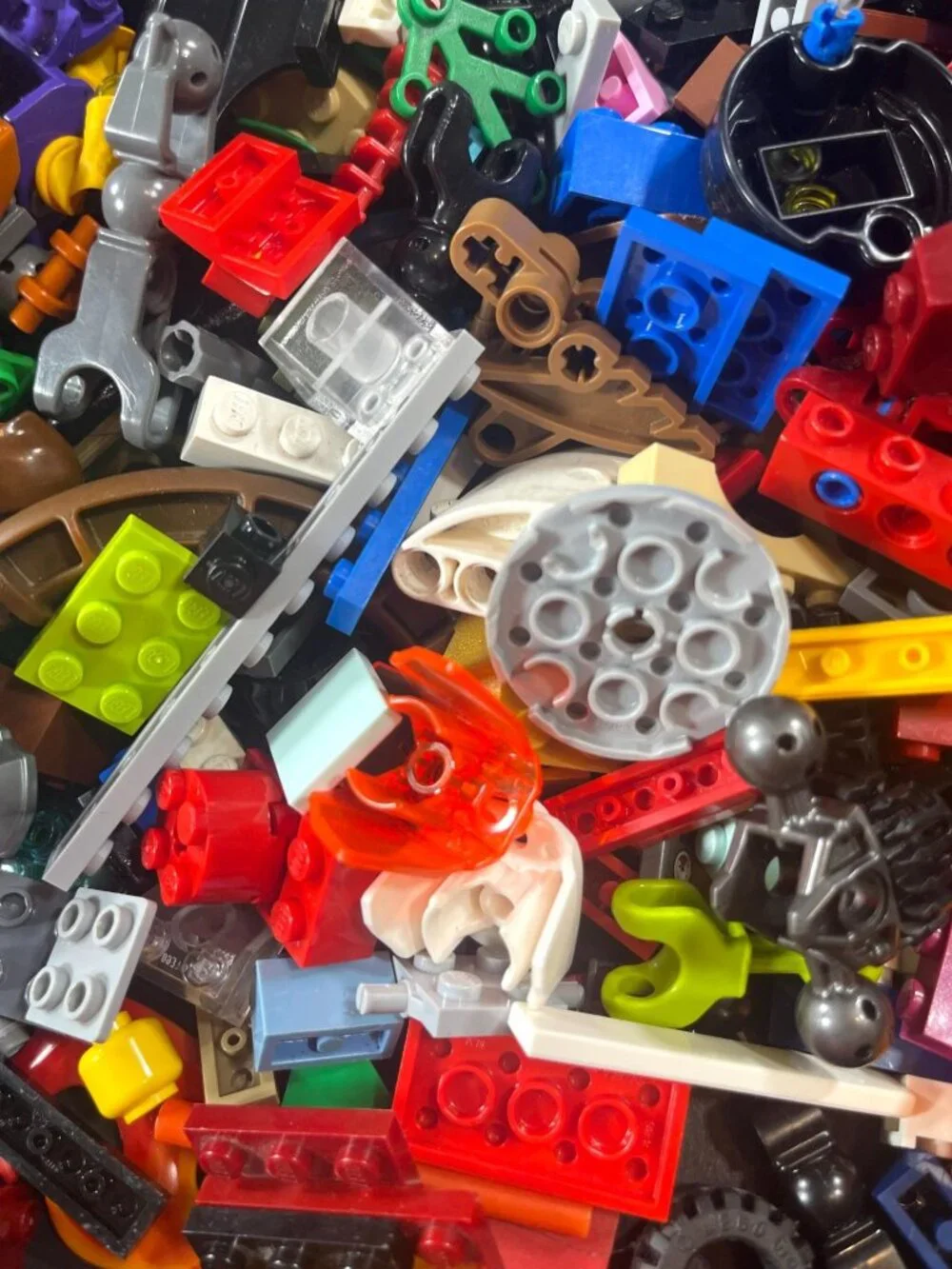 Lego Building Blocks Bricks Bundle Miscellaneous Pieces By the Pound